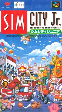 SimCity Jr. (Japan) box cover front